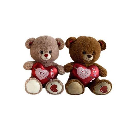 Peluche orso amore 2 col - orso, 30
