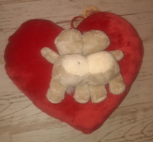 Peluche cuore coppia - cuore,