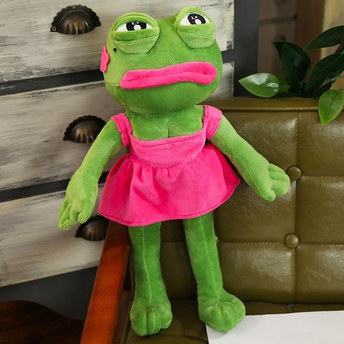 Peluche rana triste - 45, cm