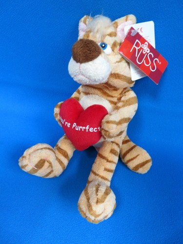 Melba ginger gatto tabby cuore - ginger,